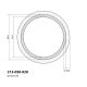 Adaptateur pour démonte ressort 74,50x86,50 mm pour amortisseur KYB/Showa K-TECH