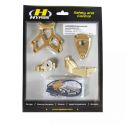 Kit de fixation pour amortisseur de direction HYPERPRO ZX-6R 2013-2016, ZX-6R 636 2013-2026
