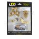Kit de fixation pour amortisseur de direction HYPERPRO GSXR1300 Hayabusa 2021-2023