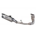 Ligne complète racing WSPB Replica titane Daytona 660 2024-2026 SPARK