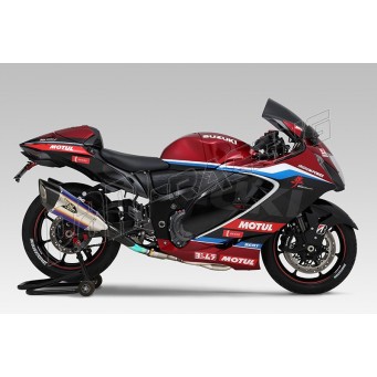 Ligne complète titane R-11Sq R Yoshimura homologuée JMCA GSXR1300 Hayabusa 2021-2026