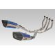 Ligne complète titane R-11Sq R Yoshimura homologuée JMCA GSXR1300 Hayabusa 2021-2026