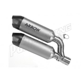 Silencieux homologué ou racing titane Round-Sil ARROW Monster 937 2026