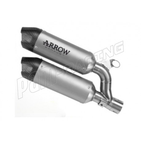 Silencieux homologué ou racing titane Round-Sil ARROW Monster 937 2026