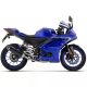 Ligne complète racing silencieux Icon embout carbone ARROW MT125 2025-2026