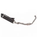 Ligne complète racing silencieux Icon embout carbone ARROW MT125 2025-2026