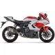 Ligne complète homologuée silencieux Pista ARROW R7 2026