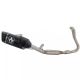 Ligne complète homologuée silencieux Pista ARROW R7 2026