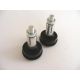 Embouts de guidon Street Triple 765RS 2017-2026 IMA Special Parts avec rétroviseurs origine