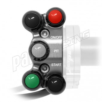Commodo racing 5 boutons droit pour tirage rapide JETPRIME CBR1000RR 2020-2024
