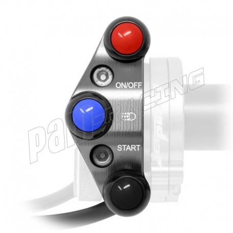 Commodo racing droit 3 boutons JETPRIME Panigale V2/Streetfighter V2 2025-2026