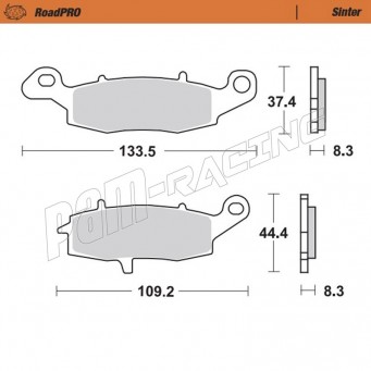 Plaquettes de frein avant Sinter Route MOTO MASTER 