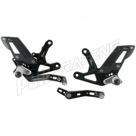 Commandes reculées Lightech 1200 Speed Triple RR/RS 2021-2026