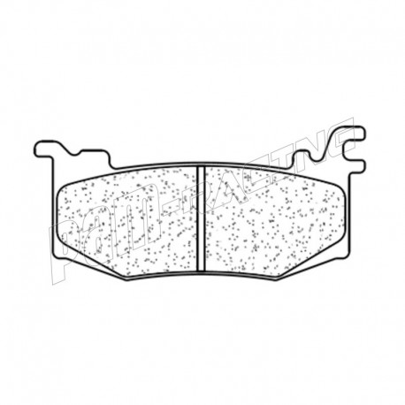 Plaquettes de frein avant racing métal fritté C60 CL BRAKES pour étriers HYPURE Panigale V4/S 2025-2026