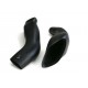 Paire d'entrées d'air fibre de verre noire GSXR600 GSXR750 K4-K5 SRT FAIRINGS