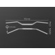 Guidon Superbike 0229 aluminium ABM diamètre 22.2 mm