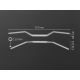 Guidon Streetbike Booster 0439 ABM diamètre 28.6 mm