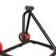 Béquille arrière droite monobras acier VALTER MOTO