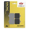 Plaquettes de frein avant racing dual sinter 870-DS2 SBS S1000R 2014-2020, S1000RR 2009-2018