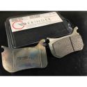 Plaquettes de frein avant racing R7 pour étrier radial 4 pistons BERINGER métal fritté