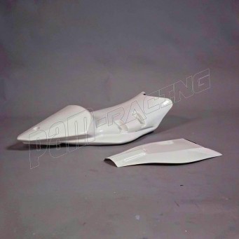Coque arrière racing fibre de verre R6 2006-2007 POLY-BIKE