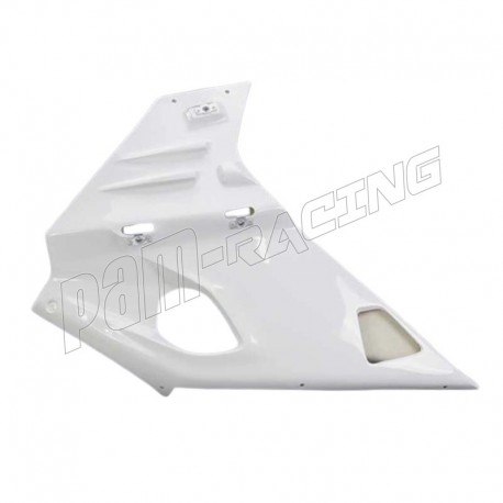 Flanc gauche avec aileron racing fibre de verre RS660 2020-2024 POLY-BIKE