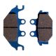 Plaquettes de frein arrière organique Brembo MT-125 2014-2019, YZFR125 2008-2022