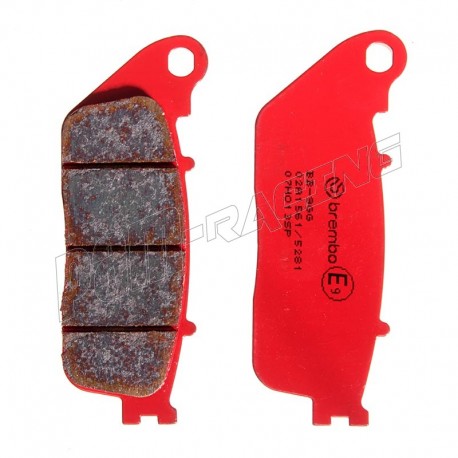 Plaquettes de frein arrière sinter Brembo CB1000R 2008-2020, VFR800F, VFR800 CROSSRUNNER