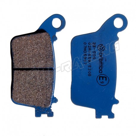 Plaquettes de frein arrière organique Origine CBR1000RR, CBR600RR, ZX10R, ZX636R, GSXR600, GSXR750, GSXR1000 Brembo