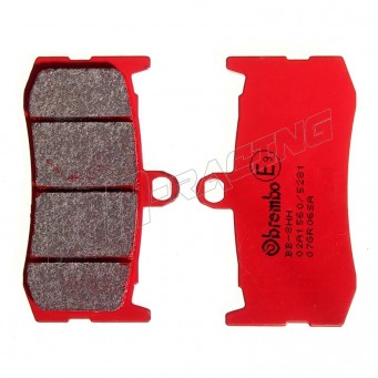 Plaquettes de frein avant Brembo SA Sinter Route 675 Daytona 2009-2016