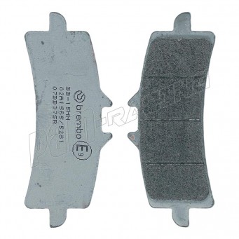 Plaquettes de frein avant Brembo SR Sinter Racing/Route 07BB37SR
