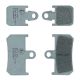 Plaquettes de frein avant Brembo SR Sinter Racing/Route R1, MT-01, V-Max