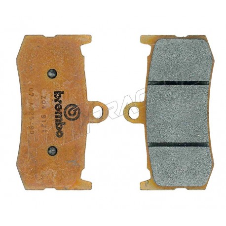 Plaquettes de frein avant Brembo Z04 Type L Vitesse 675 Daytona 2009-2016