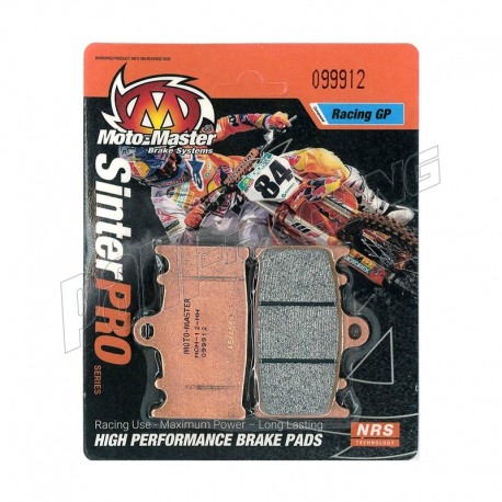 Plaquettes de frein avant Sinter Racing GP Moto-Master 99912