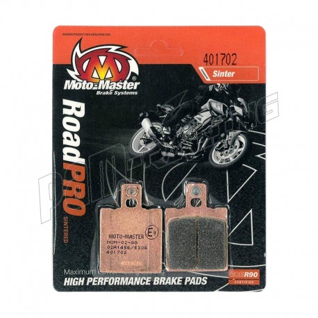Plaquettes de frein arrière RoadPRO Sinter route Moto-Master 