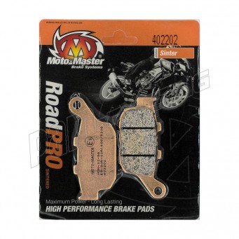 Plaquettes de frein arrière RoadPRO Sinter route Moto-Master 