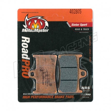 Plaquettes de frein avant RoadPRO Sinter sport Moto-Master KAWASAKI, SUZUKI, YAMAHA