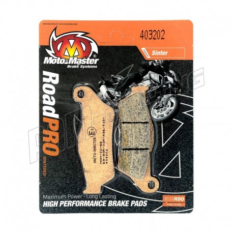 Plaquettes de frein arrière RoadPRO Sinter route Moto-Master
