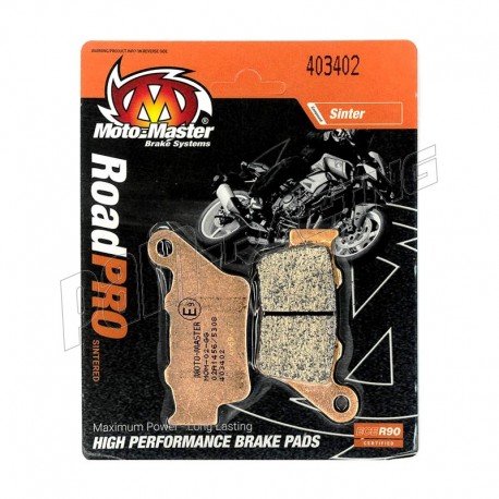 Plaquettes de frein arrière RoadPRO Sinter route Moto-Master