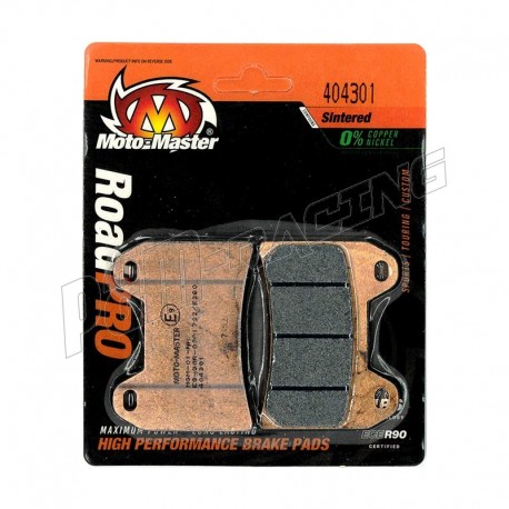 Plaquettes de frein avant Sinter Route MOTO MASTER 