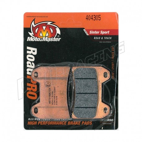Plaquettes de frein avant RoadPRO Sinter sport MOTO MASTER APRILIA, BENELLI, BIMOTA, BMW, BRAMMO, CAGIVA, CF MOTO, HUSQVARNA, HO