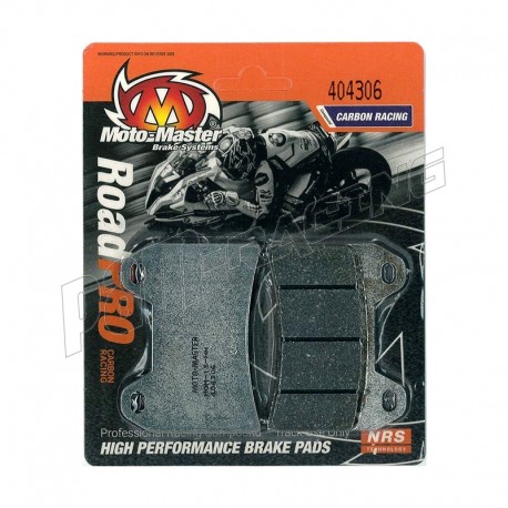 Plaquettes de frein avant RoadPRO Carbone racing Moto-Master 