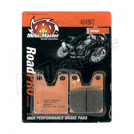 Plaquettes de frein arrière RoadPRO Sinter route Moto-Master YAMAHA