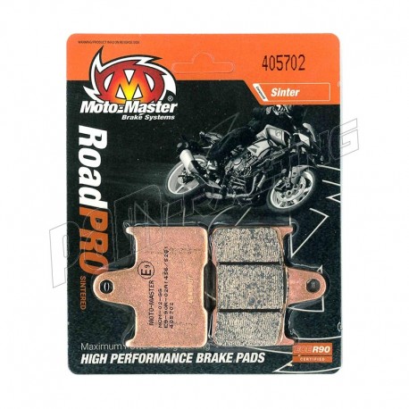 Plaquettes de frein arrière RoadPRO Sinter route Moto-Master SUZUKI