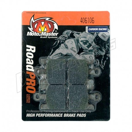 Plaquettes de frein avant RoadPRO Carbone racing Moto-Master KAWASAKI, SUZUKI