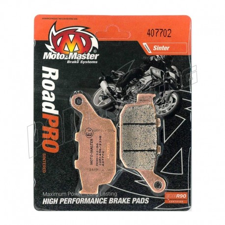 Plaquettes de frein arrière RoadPRO Sinter route Moto-Master HONDA, KAWASAKI, SUZUKI
