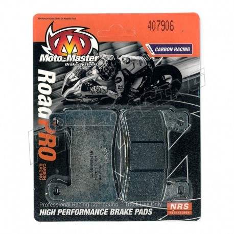 Plaquettes de frein avant RoadPRO Carbone racing Moto-Master ZX6R 636 2013-2025