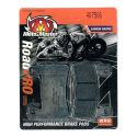 Plaquettes de frein avant RoadPRO Carbone racing Moto-Master ZX6R 636 2013-2025