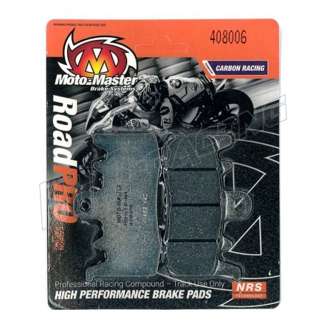 Plaquettes de frein avant RoadPRO Carbone Racing Moto-Master S1000XR, BMW, APRILIA, DUCATI,...
