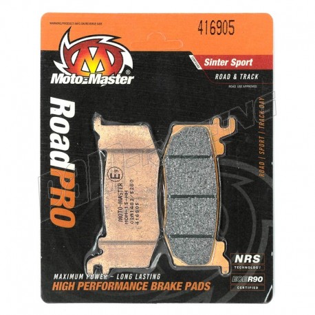 Plaquettes de frein avant RoadPRO Sinter sport pour étriers HYPURE MOTO MASTER RSV4 1100/Factory, Panigale V4/S, Streetfighter V